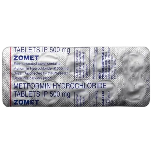 zomet 500mg tablet 10's
